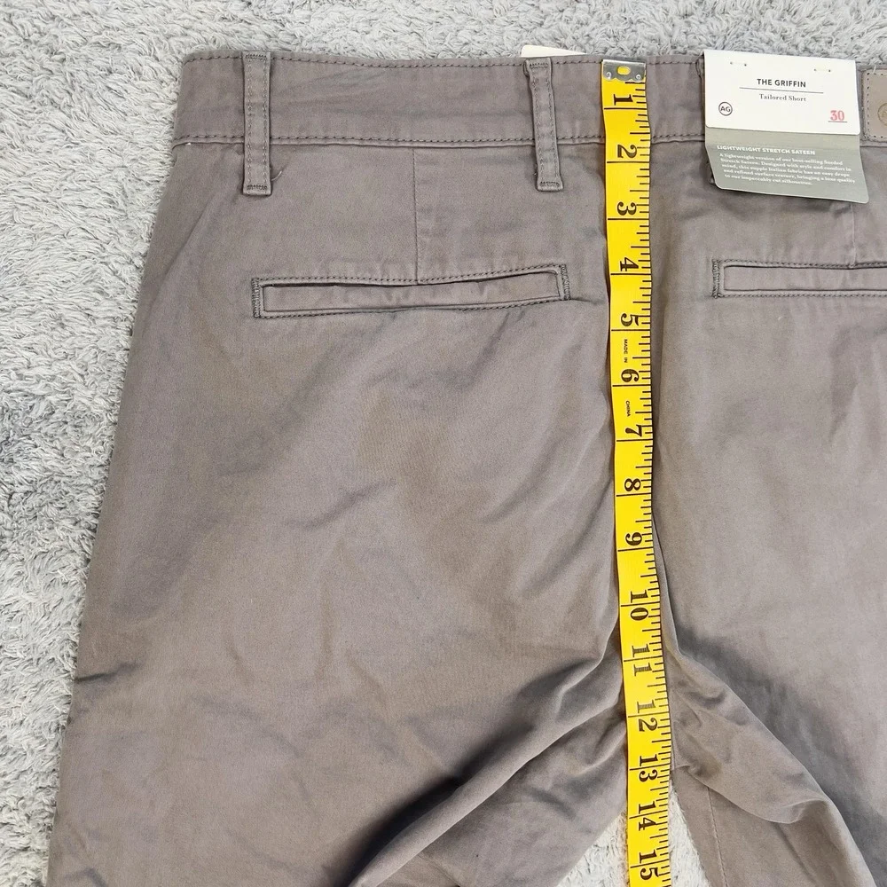 AG Tailored Shorts Mens 30 Beige 11